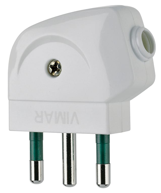 VIMAR SPA VIW00212.B SPINA 2P+T 16A S17 90° BIANCO