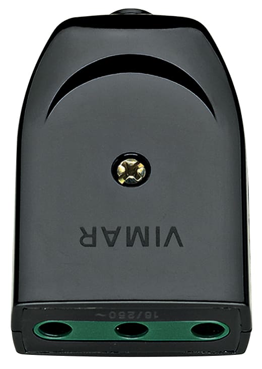 VIMAR SPA - VIW00222 PRESA 2P+T 16A P17 ASSIALE NERO