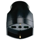 VIMAR SPA - VIW00225 PRESA 2P+T 16A UNIVERSALE ASSIALE NERO