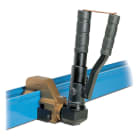 COSMEC - CSM002250 Foracanale con punzoni M16-20-25-32, spessore massimo 1,2 mm (1 mm acciaio INOX)