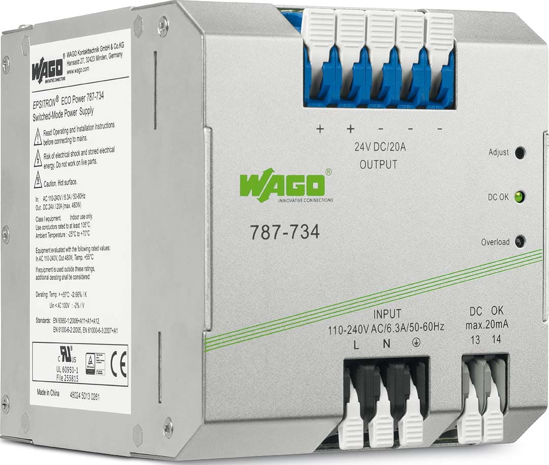 WAGO ITALIA SRL WAG787-734 SMPS ECO 1 PH