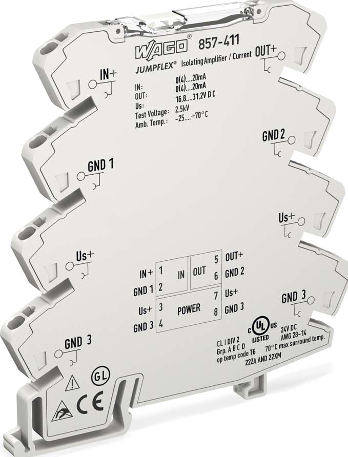 WAGO ITALIA SRL WAG857-411 ISO-AMP I I