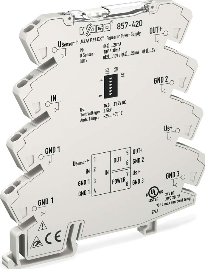 WAGO ITALIA SRL WAG857-420 UI ISO-AMP I