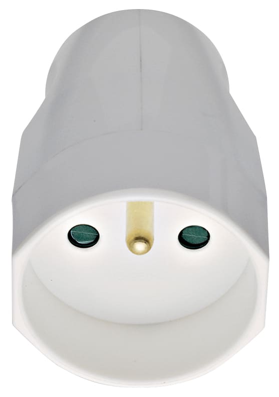 VIMAR SPA - VIW00251.B PRESA 2P+T 16A FRANCESE ASSIALE BIANCO