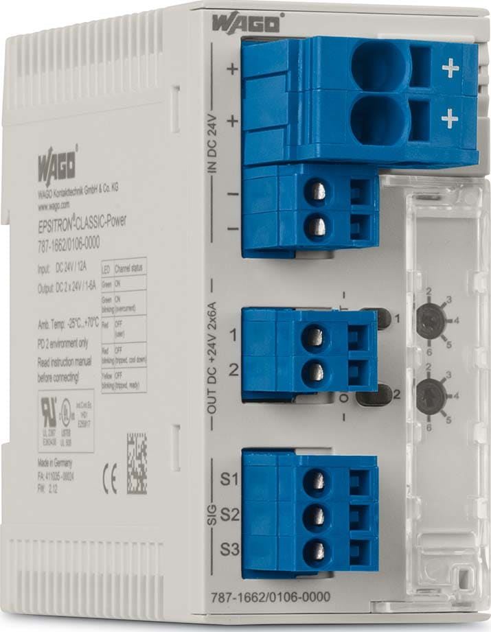 WAGO ITALIA SRL WAG787-1662 ECB 2-CH DC 24V