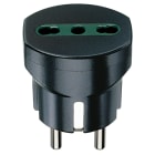 VIMAR SPA VIW00301 ADATTATORE TED./FRANC.+P17/11 NERO