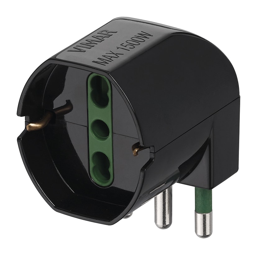VIMAR SPA VIW00305 ADATTATORE SFALSATO S17+UNIV. 90° NERO