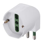 VIMAR SPA - VIW00305.B ADATTATORE SFALSATO S17+UNIV. 90° BIANCO