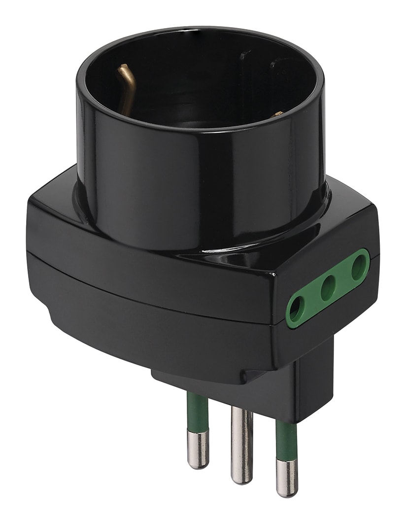 VIMAR SPA - VIW00313 ADATTATORE SFALS.VERT.S11+2P11+P30 NERO