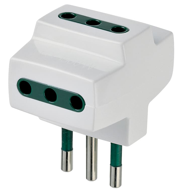 VIMAR SPA VIW00320.B ADATTATORE MULT. S11+3P11 BIANCO