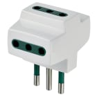 VIMAR SPA - VIW00320.B ADATTATORE MULT. S11+3P11 BIANCO