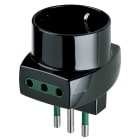 VIMAR SPA VIW00322 ADATTATORE MULT. S11+2P11+P30 NERO
