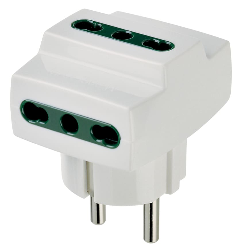 VIMAR SPA - VIW00324.B ADATTATORE MULT. S31+3P17/11 BIANCO
