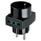 VIMAR SPA VIW00325 ADATTATORE MULT. S31+2P17/11+P30 NERO