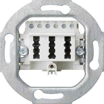 GIRA - GGI003302 TAE-Anschlussdose TAE 3 x 6 NFN Einsatz