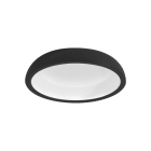 LINEA LIGHT-STILNOVO - SNV8531 REFLEXIO PLAF.33W NERO/B.CO RAGG