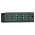 VIMAR SPA VIW00404.NC PRESA MULT. 4P17/11 NERO