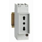 LEGRAND LEG004287 PRESE MODULARI-2P+T BIPRESA 10/16A 1,5M