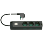 VIMAR SPA - VIW00437.CC PRESA MULT.3P30+6P17/11+INT.+S1790°NERO