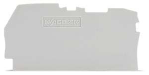 WAGO ITALIA SRL - WAG2102-1291 PIASTRA TERMINALE E INTERMEDIA SPESSA 0,