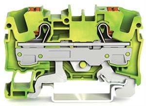 WAGO ITALIA SRL WAG2206-1207 MORSETTO DI TERRA PER 2 CONDUTTORI CON P