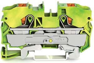 WAGO ITALIA SRL WAG2210-1207 MORSETTO DI TERRA PER 2 CONDUTTORI CON P