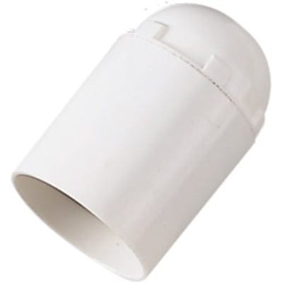 MASTER SRL MST00504 PORTALAMPADA E27 LISCIO BIANCO