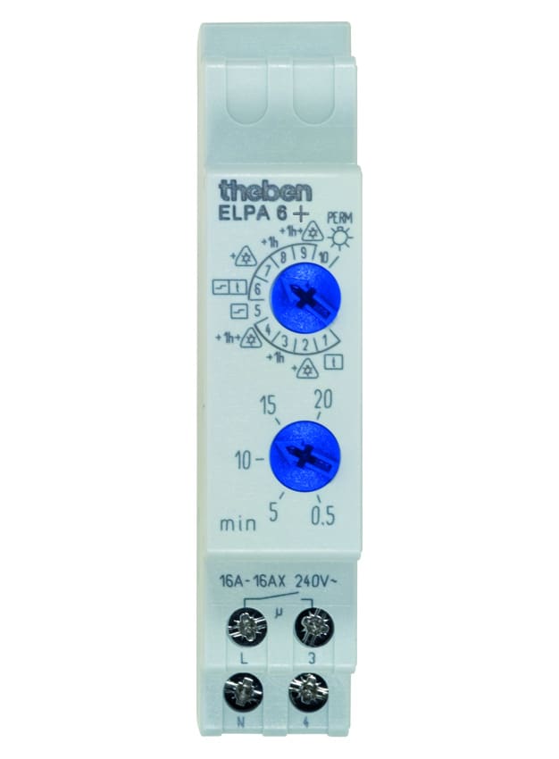 THEBEN SRL THE0060003 ELPA 6 PLUS TEMPORIZZATORE LUCI SCALE EL