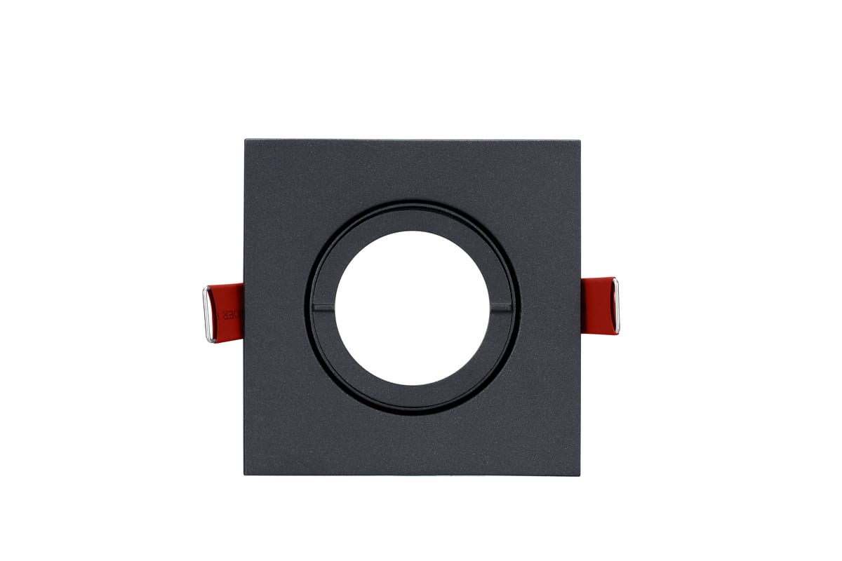 FEILO SYLVANIA ITALY SYL0084103 INSET TREND 75 OR. SQ IP44 NERO -NO LAMP