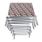 BM SPA - BMM009510695 CHIAVI A T ESAG MASCHIO SERIE 14PZ /S14