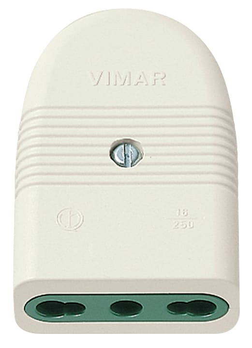 VIMAR SPA VIW01029.B PRESA 2P+T 16A P17/11 ASSIALE BIANCO