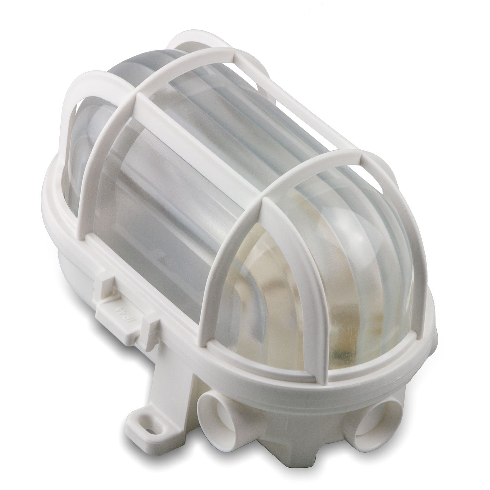 MASTER SRL - MST01100B PLAFON. CON GABBIA TECNOPOL. 40W BIANCA