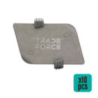TRADEFORCE TDM0115900001 10 Morsetti blocco x funi metal D1,5-2,5