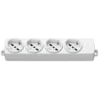 VIMAR SPA - VIW01291.NC.B PRESA MULTIPLA 4 UNIVERSALE BIANCO
