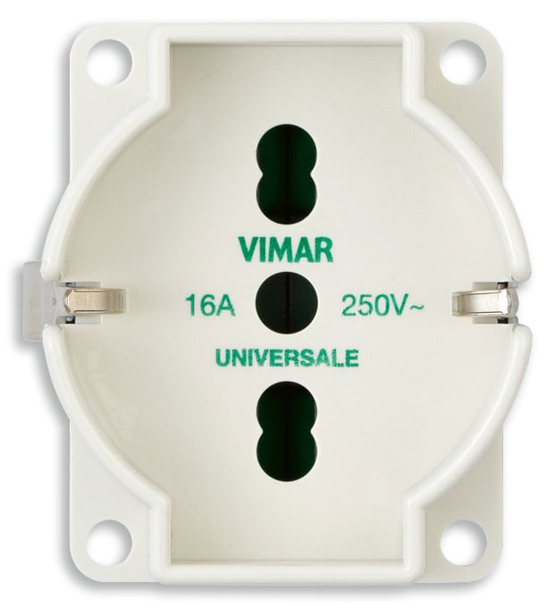 VIMAR SPA VIW01299.1 FRUTTO PRESA UNIVERSALE APPL. AVORIO