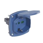 VIMAR SPA - VIW01305 PRESA RICAMBIO 2P+T16A UNIVERS.AVVOL.BLU