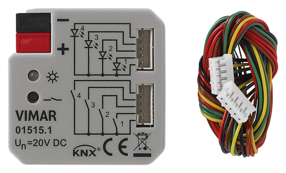 VIMAR SPA VIW01515.1 INTERFACCIA 4 INGRESSI/OUT PER LED KNX