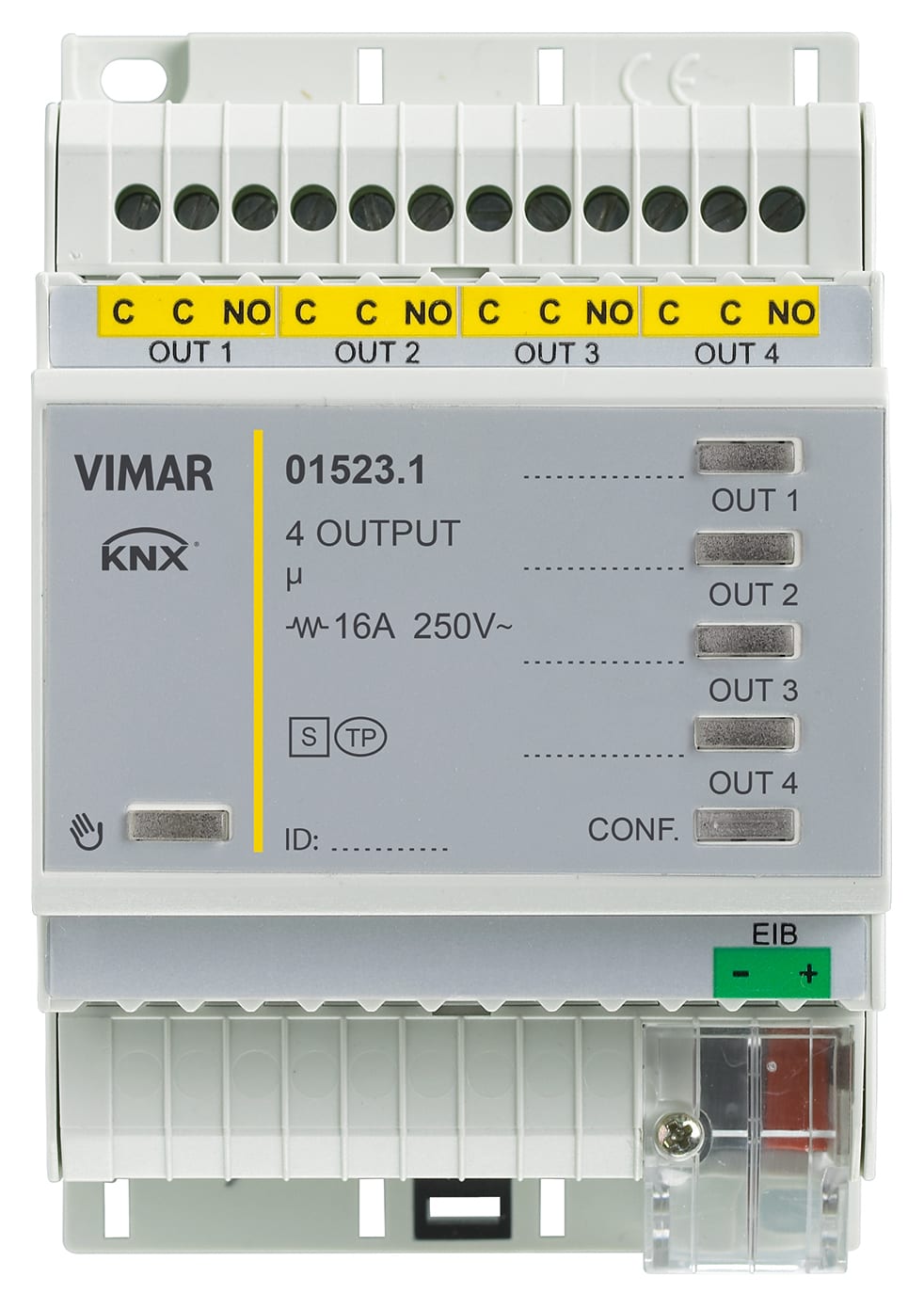 VIMAR SPA VIW01523.1 ATTUATORE 4 OUT MULTIFUNZ. 250V 16A KNX