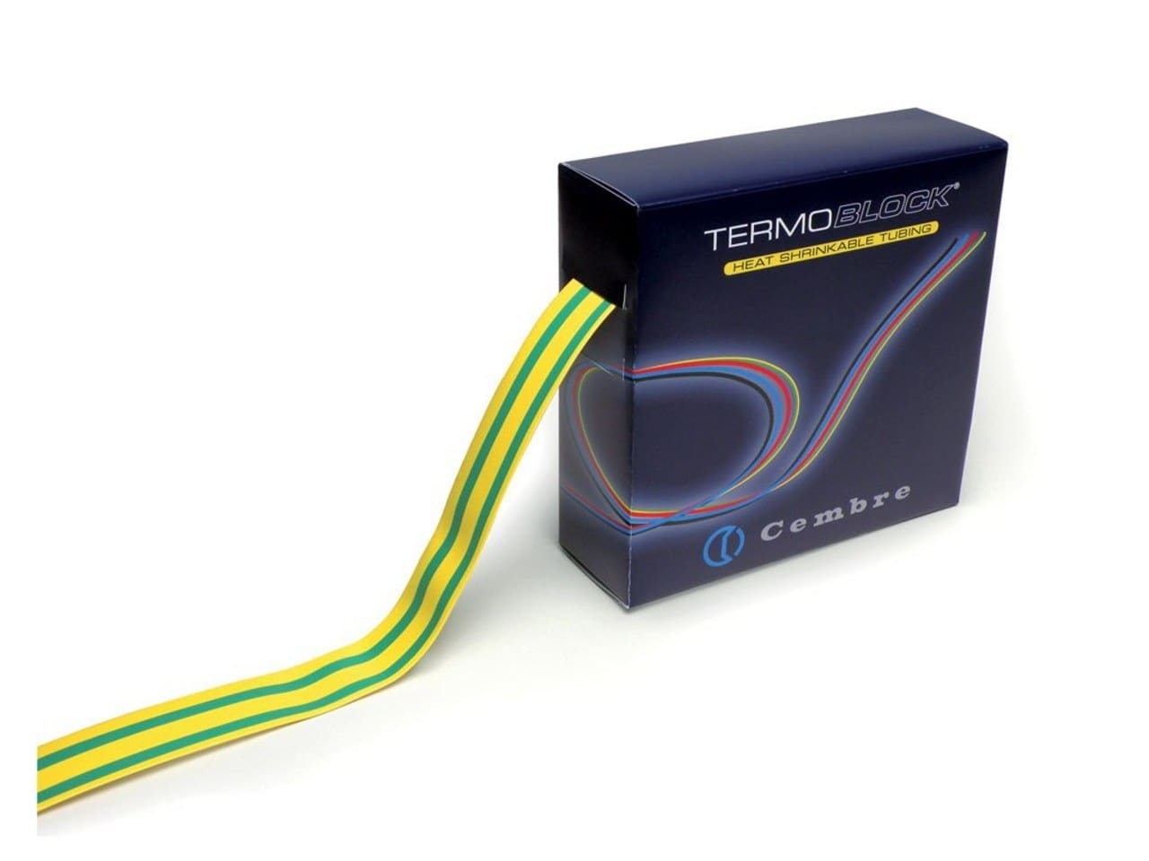CEMBRE SPA CEMTBS48X10WH MINIBOX(10 M.)TERMORESTR. INT=4,8MM BIA
