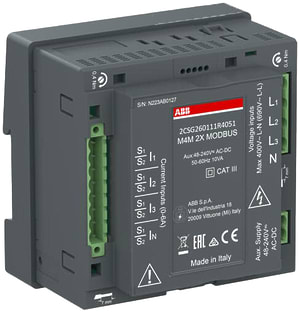 ABB SPA ABBM2XRS485 ANALIZZATORE M4M 2X MODBUS RTU