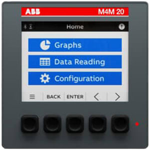 ABB SPA ABBM4M20MRS485 ANALIZZATORE M4M 20-M MODBUS RTU MID
