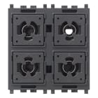 VIMAR SPA - VIW01580.AX Comando KNX Flat/Tondo 4 pulsanti 2M
