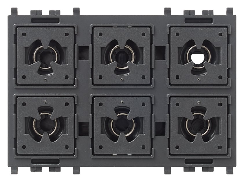 VIMAR SPA - VIW01585.AX Comando KNX Flat/Tondo 6 pulsanti 3M