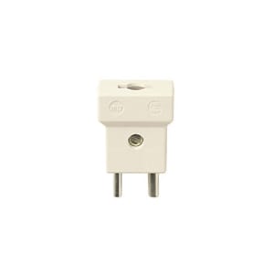 VIMAR SPA - VIW01617 Spina polarizzata 2P 6A 24V ass. avorio