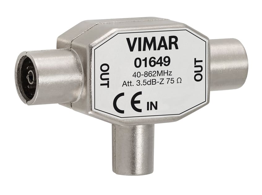 VIMAR SPA - VIW01649 ADATTATORE MULTIPLO TV 3,5DBXD9,5