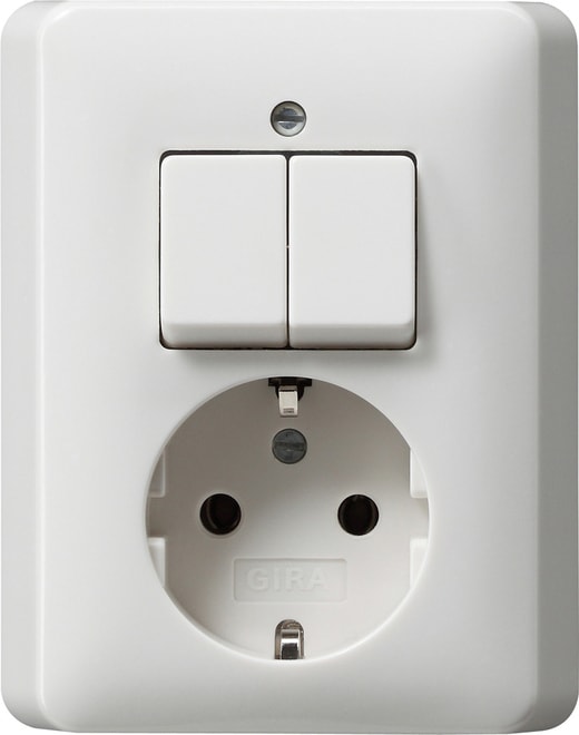 GIRA - GIR017503 Kombi Serien/SCHUKO Vollpl. Standard 55
