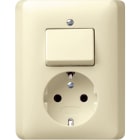 GIRA - GIR017601 Kombi AusWe/SCHUKO Vollpl. Standard 55 C