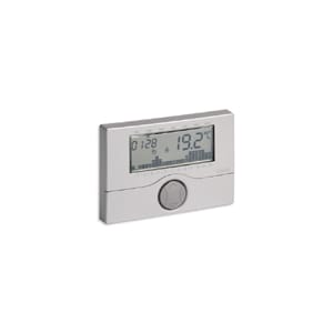 VIMAR SPA - VIW01910.20 Cronotermostato a batt. parete silver