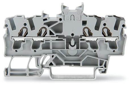 WAGO ITALIA SRL - WAG2002-1441 MORSETTO A DOPPIO POTENZIALE 2,5 MM², GR