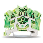 WAGO ITALIA SRL - WAG2002-6407 MORSETTO DI TERRA PER 4 CONDUTTORI VERDE